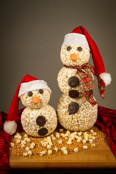 popcorn-snowmen