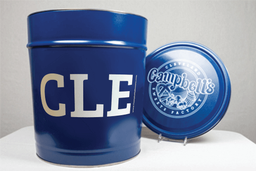 3-5-Gallon-I-Heart-CLE-Blue-Gourmet-Popcorn-Tin