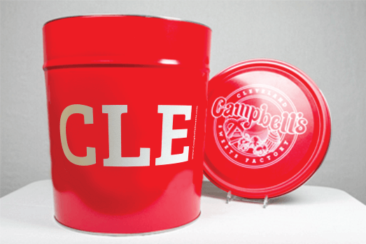 3-5-Gallon-I-Heart-CLE-Red-Gourmet-Popcorn-Tin
