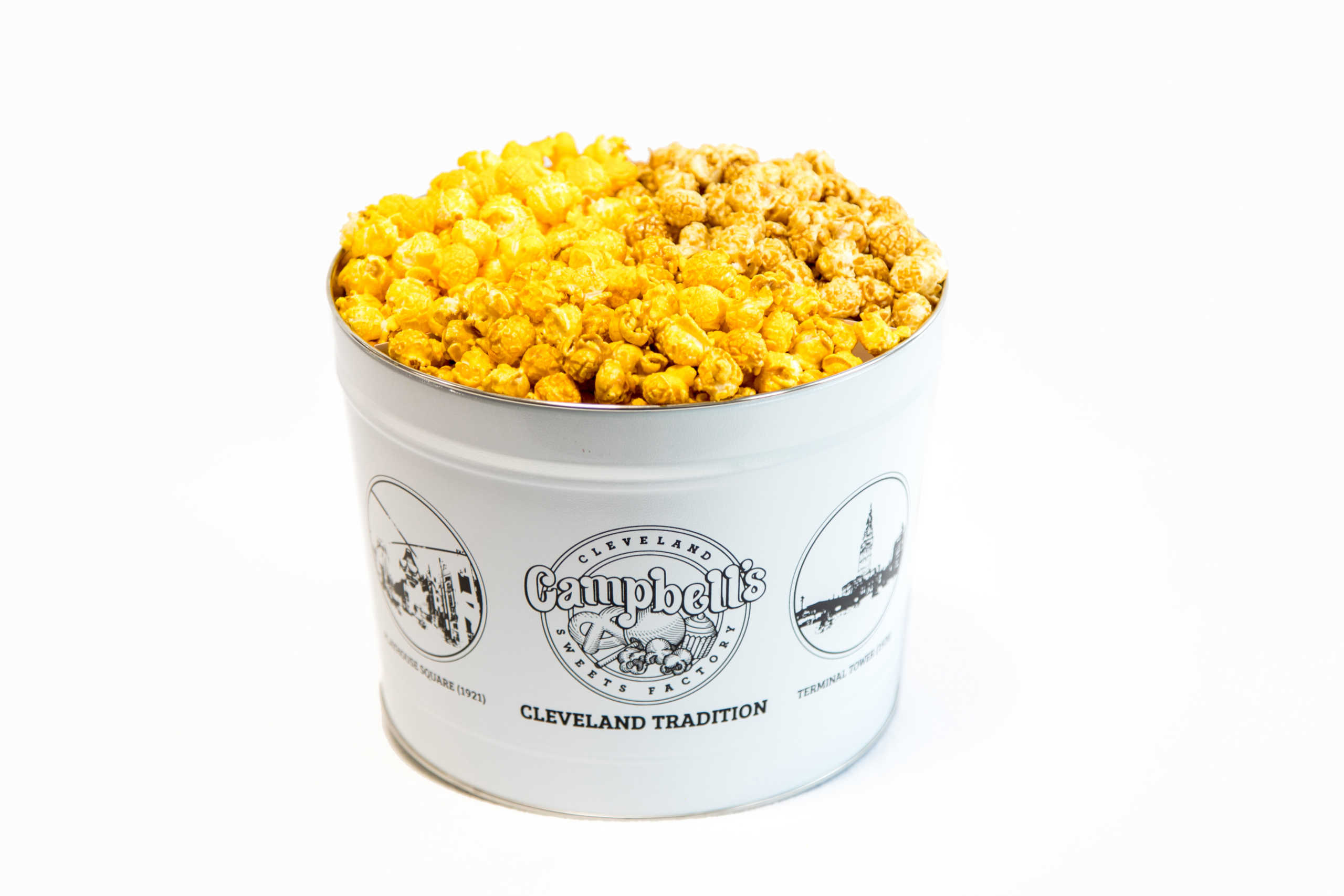 2 Gallon Cleveland Tradition Popcorn Tin 1Y6A6493
